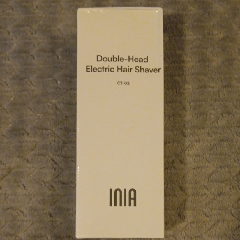 INIA Double-Head Electric Hair Shaver - White New In Box
